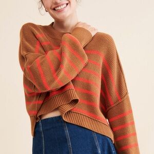 Free people Easy Street Pullover (brown)